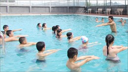 Nhân rộng mô hình xây hồ bơi trong trường học
