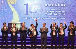 Trao giải Nhân tài Đất Việt 2014