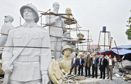 Đón tượng Bác Hồ với nhân dân các dân tộc tỉnh Tuyên Quang