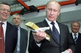 Khi nước Nga gia tăng dự trữ vàng 