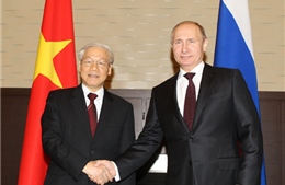 Tổng Bí thư Nguyễn Phú Trọng hội đàm với Tổng thống Putin 