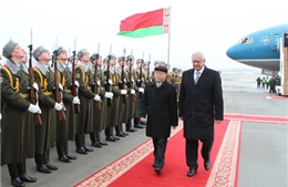 Tổng Bí thư Nguyễn Phú Trọng thăm Cộng hòa Belarus