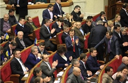 Quốc hội Ukraine họp phiên đầu tiên 