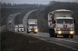 Nga tiếp tục gửi đoàn xe cứu trợ tới Đông Ukraine