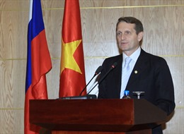 Chủ tịch Duma Quốc gia Nga kết thúc chuyến thăm Việt Nam 