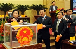 Hà Nội hoàn thành việc lấy phiếu tín nhiệm 15 chức danh 