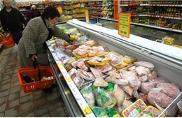 Nga cấm nhập thịt gia cầm thành phẩm từ Mỹ 