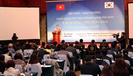 Thúc đẩy quan hệ Đối tác chiến lược Việt Nam - Hàn Quốc 