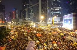 ‘Chiếm Trung tâm’ ở Hong Kong đêm trước ‘giờ G’