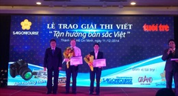 Trao giải cuộc thi “Tận hưởng bản sắc Việt”
