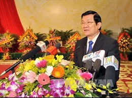 Chủ tịch nước dự Lễ kỷ niệm Ngày Truyền thống Tổng cục Chính trị QĐND Việt Nam