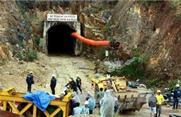 Sập hầm tại thủy điện Đa Dâng, 11 người mắc kẹt 