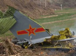 Rơi máy bay quân sự Trung Quốc, ít nhất 2 người thiệt mạng 