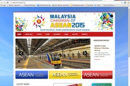 Malaysia cho ra mắt website ASEAN 2015