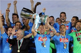 Đánh bại Juventus, Napoli đoạt Siêu cúp Italy 