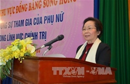 Tăng cường nữ giới trong lĩnh vực chính trị 