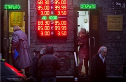 Đồng ruble Nga tăng giá