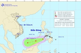 Bão Jangmi suy yếu thành áp thấp nhiệt đới 