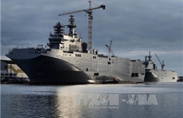 Pháp đặt điều kiện chuyển giao tàu chiến Mistral cho Nga 