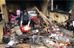 Cháy chợ Ba Đồn, thiệt hại 50 tỷ đồng
