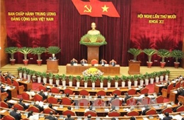 Khai mạc Hội nghị lần thứ 10 BCH Trung ương Đảng khóa XI 