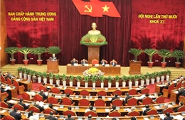 Hội nghị lần thứ 10 Ban Chấp hành Trung ương Đảng khóa XI:Thông qua các văn kiện và bỏ phiếu tín nhiệm 