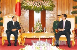 Thủ tướng Nguyễn Tấn Dũng tiếp Bộ trưởng Quốc phòng Thái Lan 
