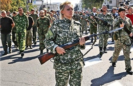 Ukraine huy động phụ nữ thực hiện nghĩa vụ quân sự 