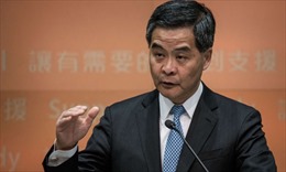 Ông Lương Chấn Anh phát biểu về chính sách năm 2015 của Hong Kong
