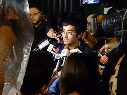 Thủ lĩnh sinh viên Hong Kong được thả 