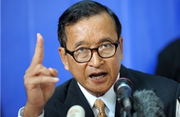 Quốc hội Campuchia công nhận ông Sam Rainsy là thủ lĩnh phe thiểu số