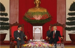 Tổng Bí thư Nguyễn Phú Trọng tiếp Phó Thủ tướng Lào 