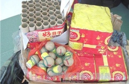 Lào Cai bắt giữ gần 20 kg pháo lậu