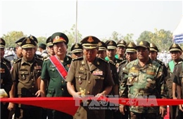 Campuchia khánh thành trụ sở Bộ Tư lệnh Pháo binh do Việt Nam viện trợ