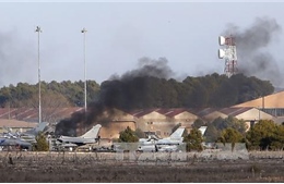 NATO điều tra vụ F-16 rơi tại Tây Ban Nha 