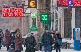 Nga hạ dự báo tăng trưởng kinh tế 2015 