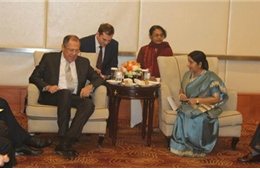 Ngoại trưởng Nga, Ấn Độ thảo luận mở rộng hợp tác 
