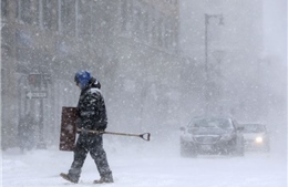 Đông Bắc Mỹ hứng trận bão tuyết thứ 2 trong tuần