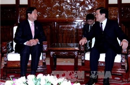 Chủ tịch nước tiếp Chủ tịch Hội hữu nghị Nhật-Việt thành phố Sakai 