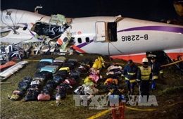 Vụ rơi máy bay Đài Loan: Hôm nay có kết quả giải mã hộp đen 