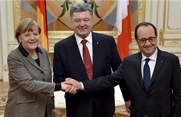 Cuộc gặp Đức-Pháp-Ukraine vi phạm qui định lễ tân