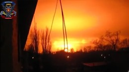 Vụ nổ &#39;như bom hạt nhân&#39; tại Donetsk