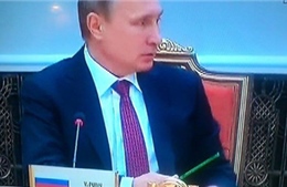 Tổng thống Putin ‘bẻ bút chì’: Truyền thông Ukraine ‘dựng chuyện’