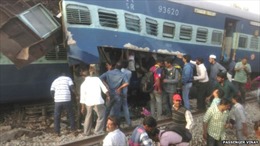 Tai nạn tàu hỏa nghiêm trọng ở Ấn Độ