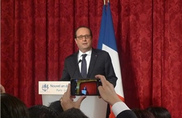 Tổng thống Pháp gặp cộng đồng châu Á dịp Tết cổ truyền