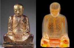 Phát hiện nhục thân thiền sư trong tượng Phật nghìn tuổi