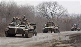 Thỏa thuận ngừng bắn tại miền Đông Ukraine lại bị vi phạm 