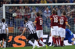 AS Roma cầm chân Juventus trên sân nhà