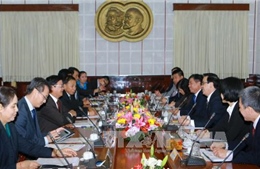 Đoàn đại biểu Ban Đối ngoại Trung ương Đảng Lào thăm Việt Nam
