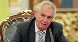 Tổng thống Czech: Thật vô lý khi tăng cấm vận chống Nga